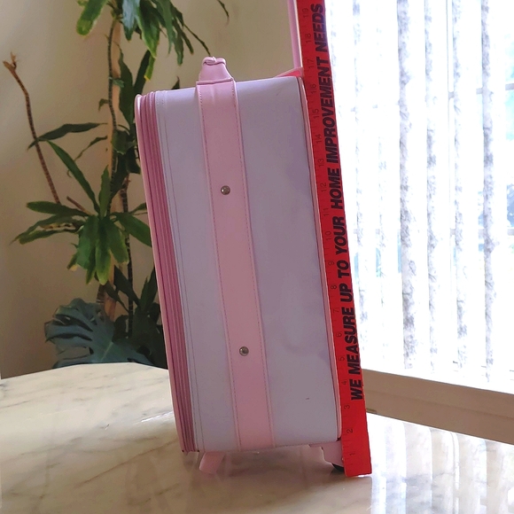 Girl's Precious Moments Carry-on suitcase with wheels. - Picture 2 of 8